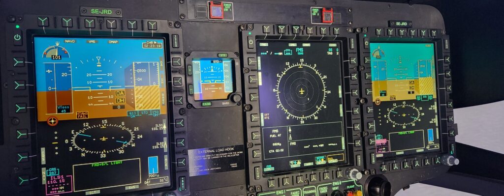 EC145(BK117) cockpit